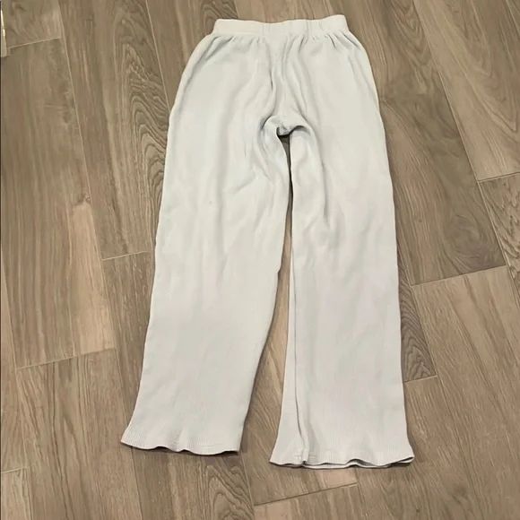 Katie J NYC Girls Light Blue Waffle Pants Size: S